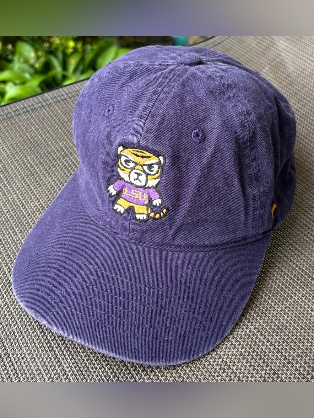 Vintage Y2K Zephyr Louisiana State University LSU Tigers NCAA Strapback Hat OSFA